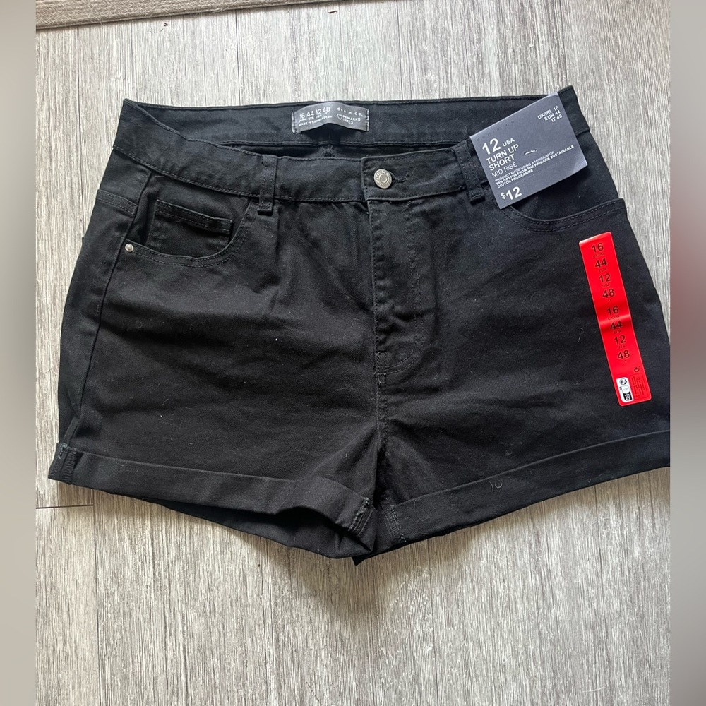 Primark High Waist Black Women's Shorts